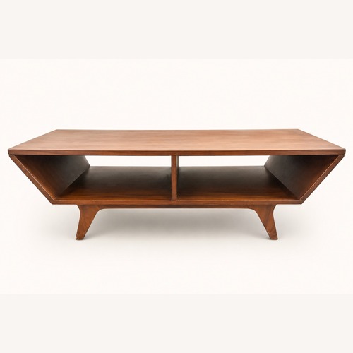Used Joybird Light Brown Wood Coffee Table for sale on AptDeco