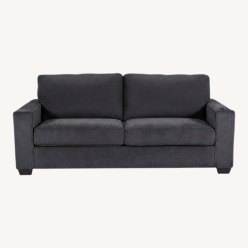 Used Blue Fabric 2 Seater Sofa for sale on AptDeco