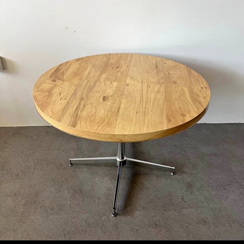 Used Vintage MCM Light Wood Dining Table for sale on AptDeco