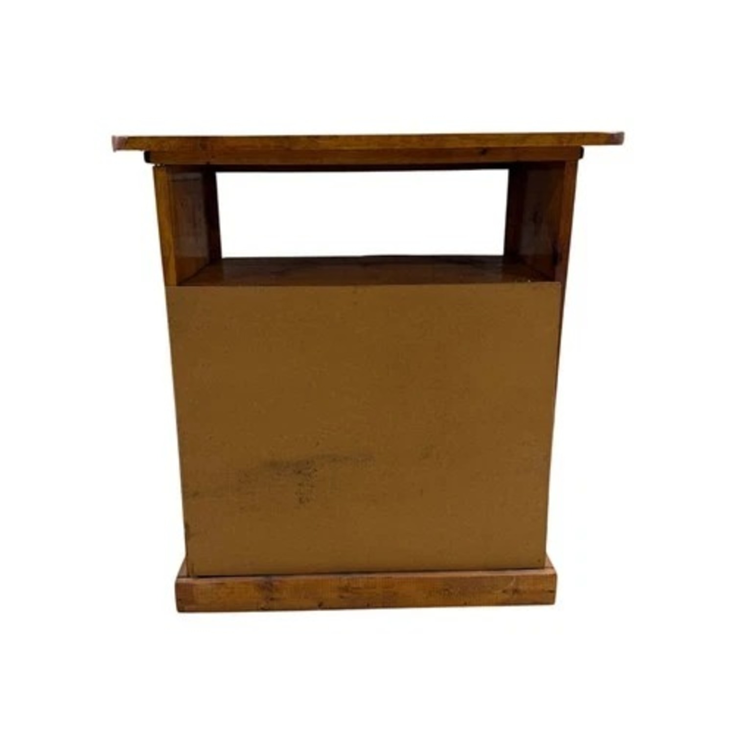 Rustic Knotty Pine Accent Cabinet With Shelf - image-6