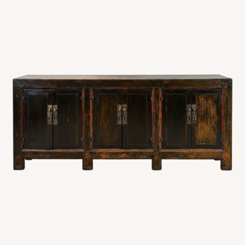 Used ABC Carpet and Home Dark Brown Wood Sideboard for sale on AptDeco