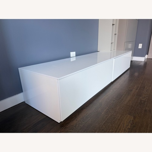 Used Ligne Roset High Gloss White Media Storage for sale on AptDeco