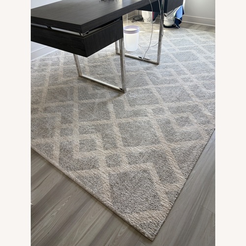 Used Light Gray Area Rug 8' x 10 for sale on AptDeco