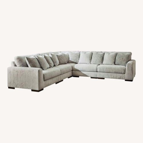 Used Ashley Furniture Regent Park 5-Piece Modular Sectional for sale on AptDeco