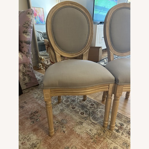 Used King Louis Parsons Dining Chairs for sale on AptDeco