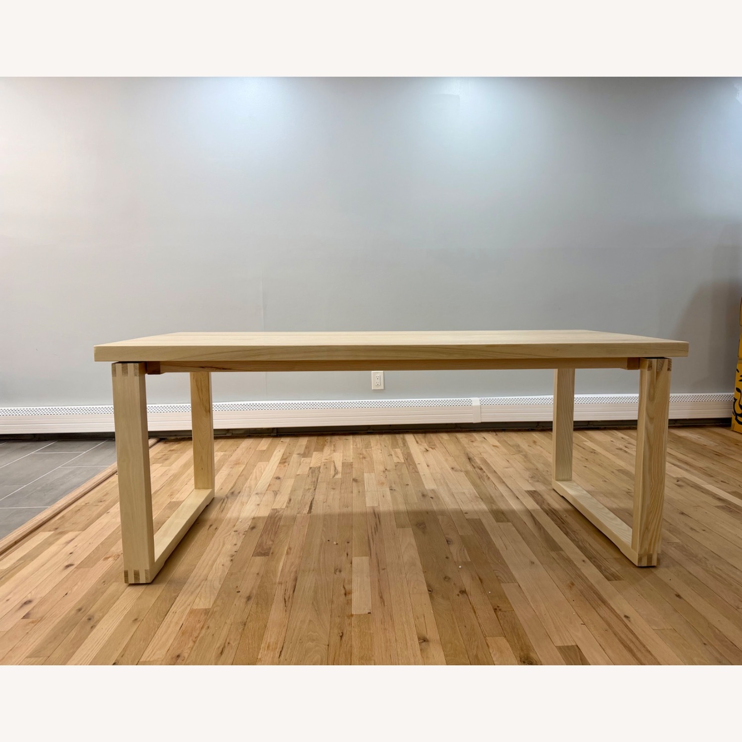 Natural Wood Dining Table - image-3