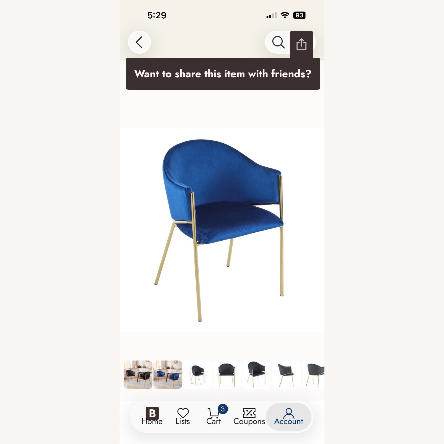 Aralyn Modern Upholstered Velvet Dining Chairs - image-6