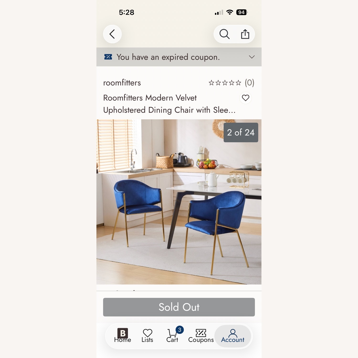 Aralyn Modern Upholstered Velvet Dining Chairs - image-5