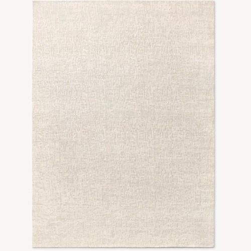 Used Restoration Hardware Matrice Wool & Silk Rug – 10' × 14' Ivory for sale on AptDeco