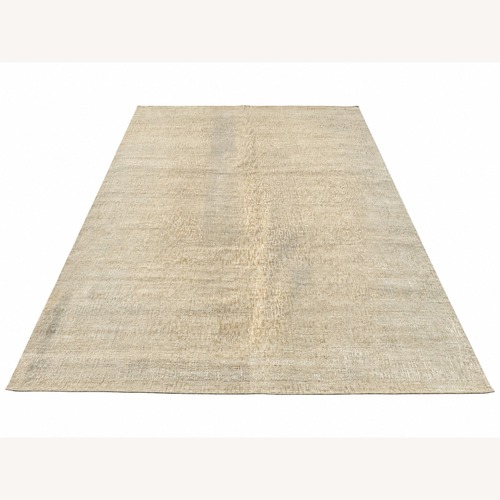 Used Restoration Hardware Matrice Wool & Silk Rug – 10' × 14' Ivory for sale on AptDeco