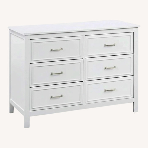Used Davinci White Wood Dresser for sale on AptDeco