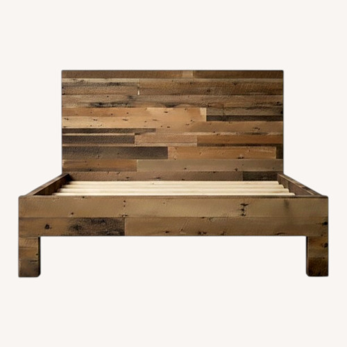 Used West Elm Emerson Recycled Wood Bed for sale on AptDeco