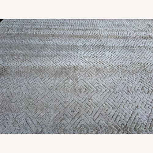 Used Restoration Hardware Talsari Silk & Wool Rug – 12' × 15' Wheat for sale on AptDeco
