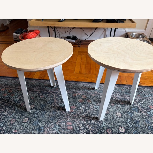 Used Floyd Natural Wood Side Tables for sale on AptDeco
