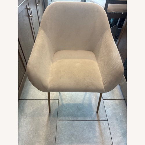 Used Ball & Cast Beige Accent Chair for sale on AptDeco