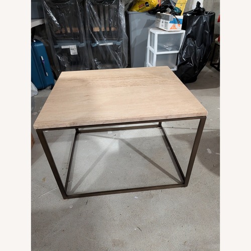 Used Mitchell Gold + Bob Williams Natural Side Table for sale on AptDeco