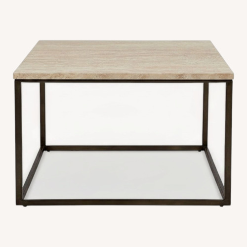 Used Mitchell Gold + Bob Williams Natural Side Table for sale on AptDeco