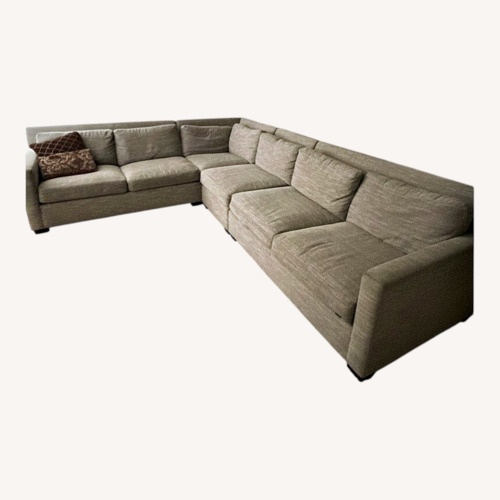 Used Bernhardt Dark Gray 2 Piece Sectional for sale on AptDeco