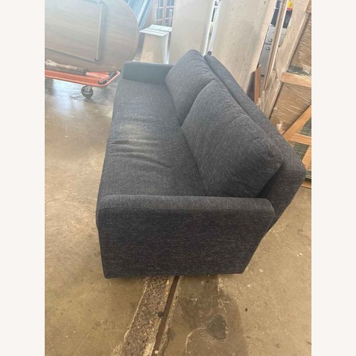 Used Crate & Barrel Blue Fabric Sleeper Sofa for sale on AptDeco