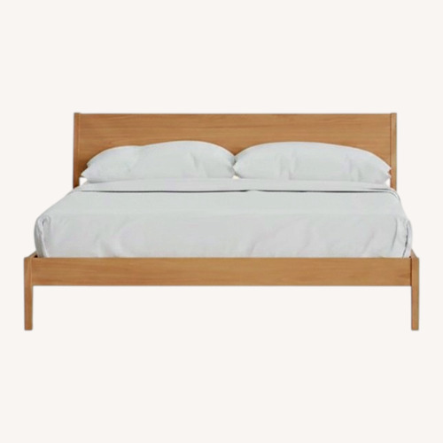 Used Hedge House Solid White Oak Cal King Bed for sale on AptDeco