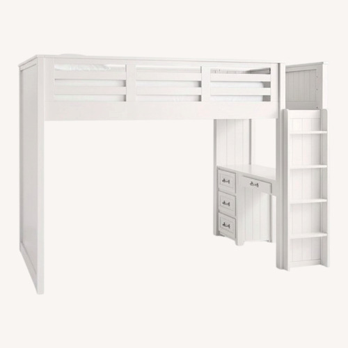 Used Pottery Barn Kids Belden Loft Bed Full Size for sale on AptDeco