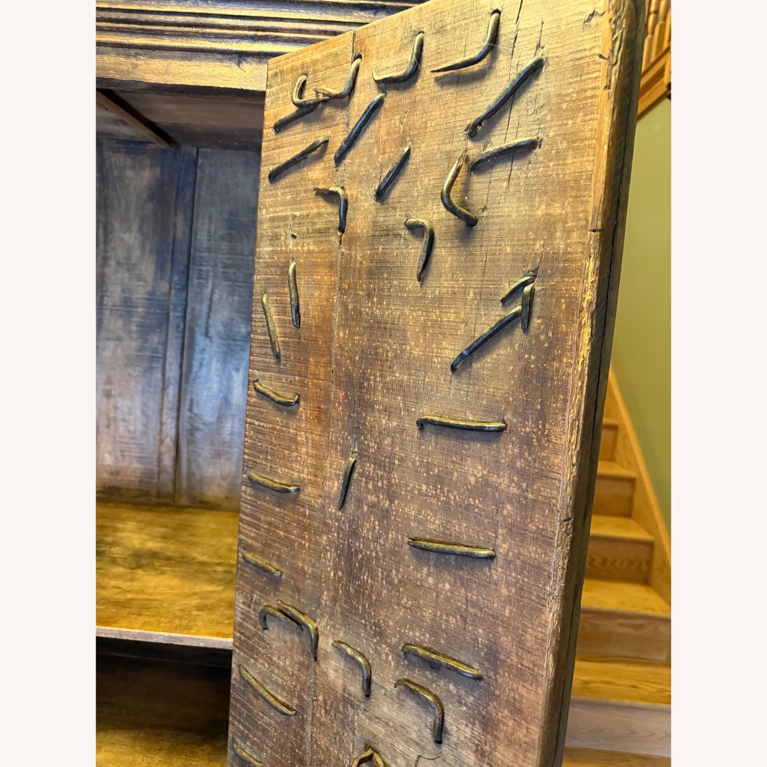 Vintage Armoire with Antique Indian Haveli Doors - image-24