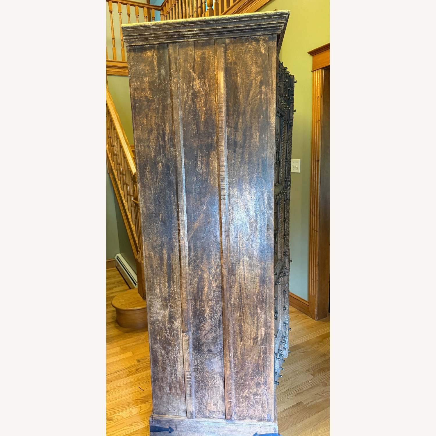 Vintage Armoire with Antique Indian Haveli Doors - image-26