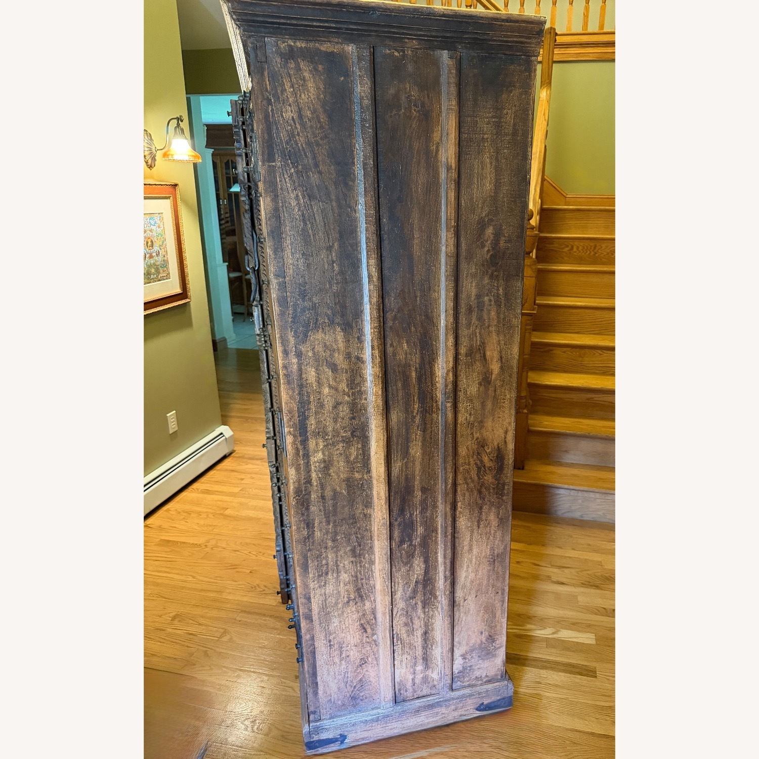 Vintage Armoire with Antique Indian Haveli Doors - image-27