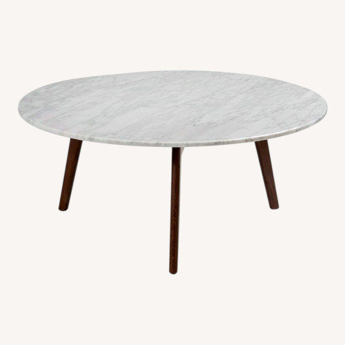 Used Article Natural Marble Coffee Table for sale on AptDeco