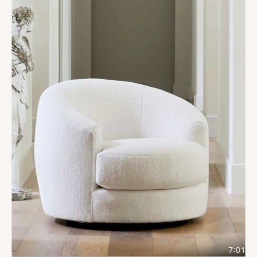 Used Mitchell Gold + Bob William Giselle Swivel Chair for sale on AptDeco