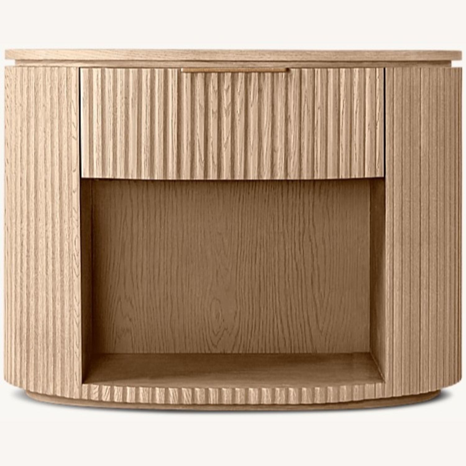 Restoration Hardware Byron Open Nightstand – 32" Light Oak | - image-22