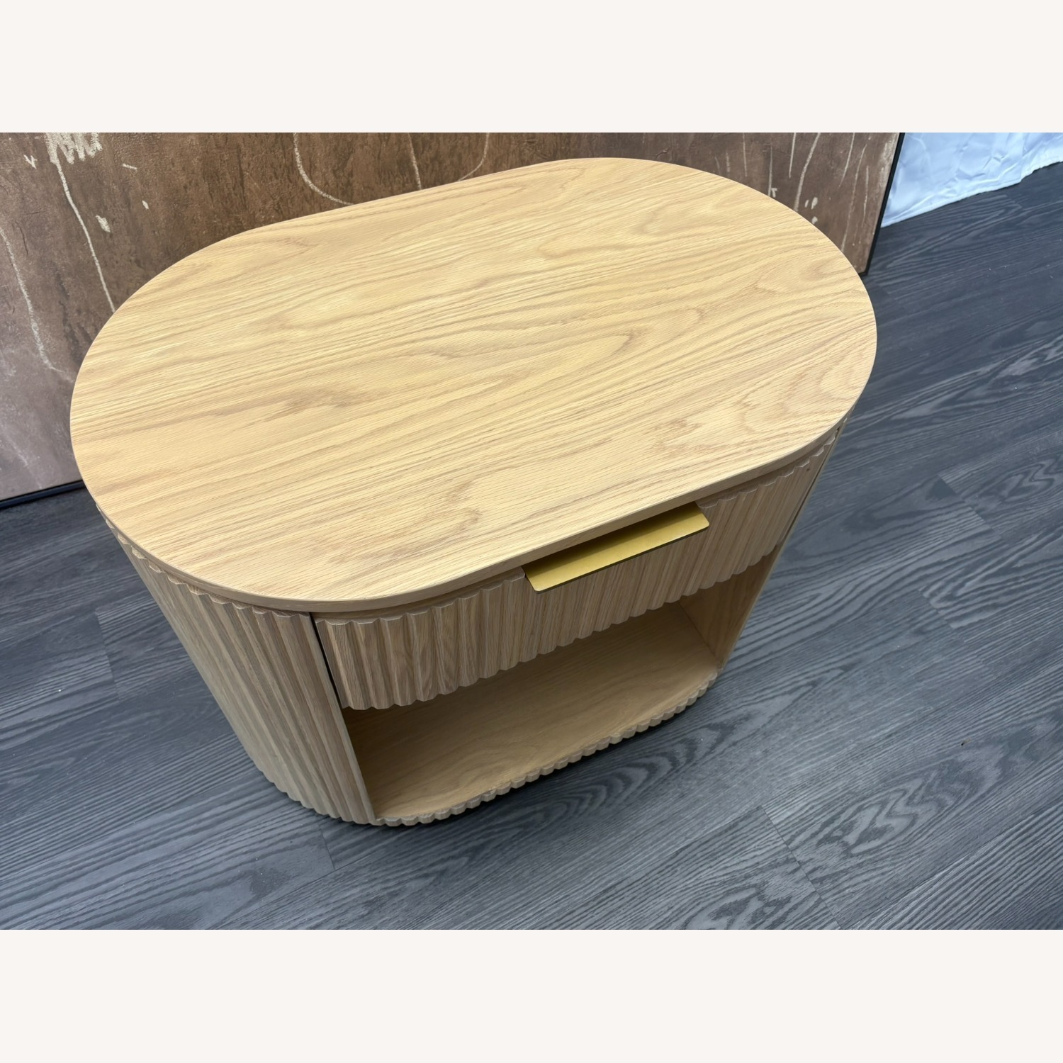 Restoration Hardware Byron Open Nightstand – 32" Light Oak | - image-2