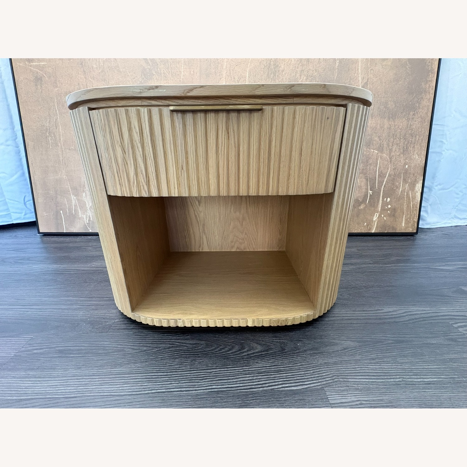 Restoration Hardware Byron Open Nightstand – 32" Light Oak | - image-20