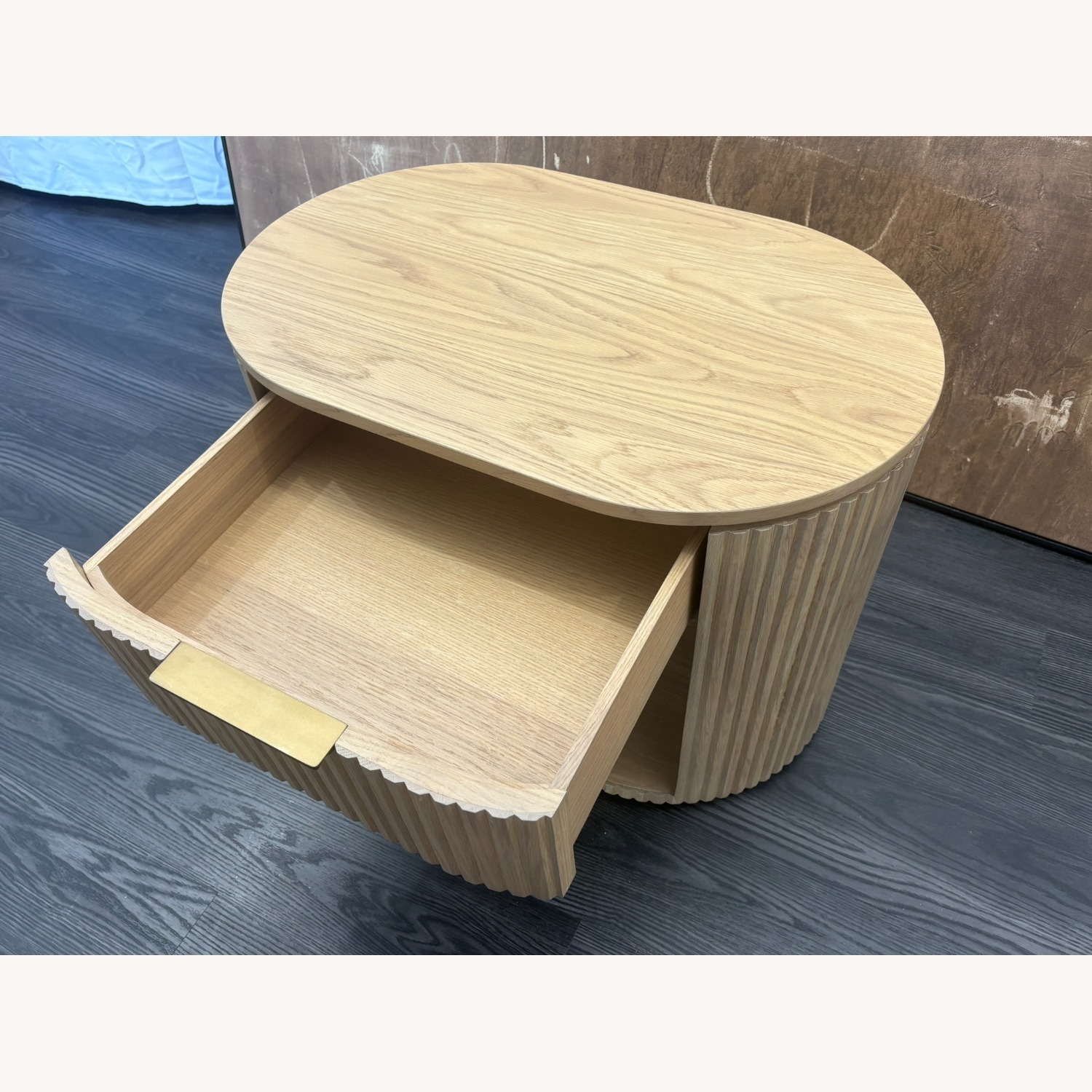 Restoration Hardware Byron Open Nightstand – 32" Light Oak | - image-13