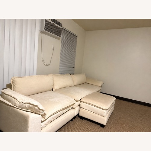 Used Natural Fabric 3+ Seater Sofa for sale on AptDeco