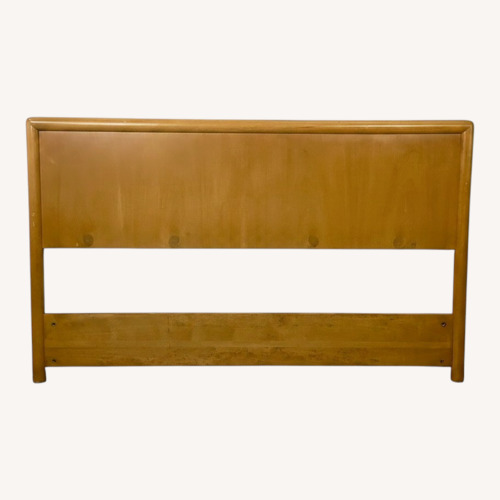 Used Mid-Century Waterfall Headboard – Full/Double for sale on AptDeco