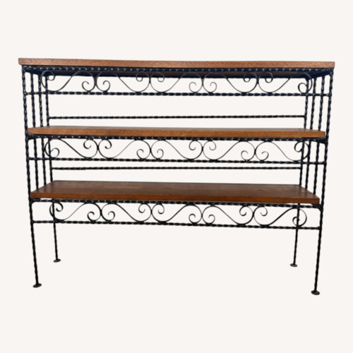 Used Handmade Wrought Iron Shelf — Spanish Revival for sale on AptDeco