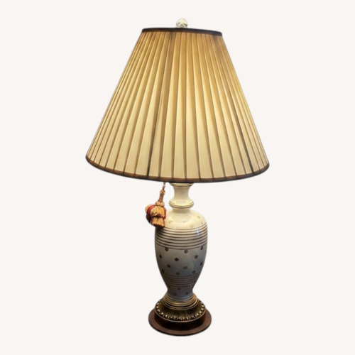 Used Vintage Set of Porcelain Table Lamps for sale on AptDeco