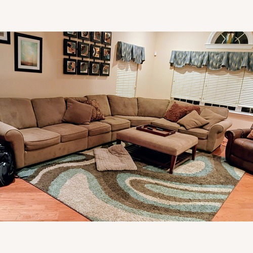 Used Light Brown Fabric 3+ Piece Sectional  for sale on AptDeco