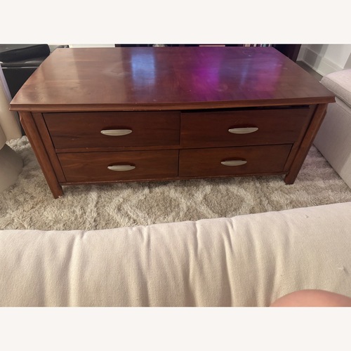 Used Vintage Wood Coffee Table for sale on AptDeco
