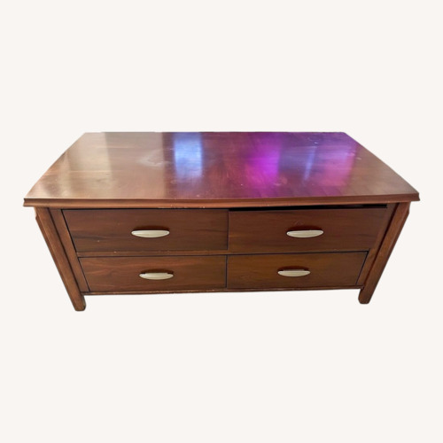 Used Vintage Wood Coffee Table for sale on AptDeco