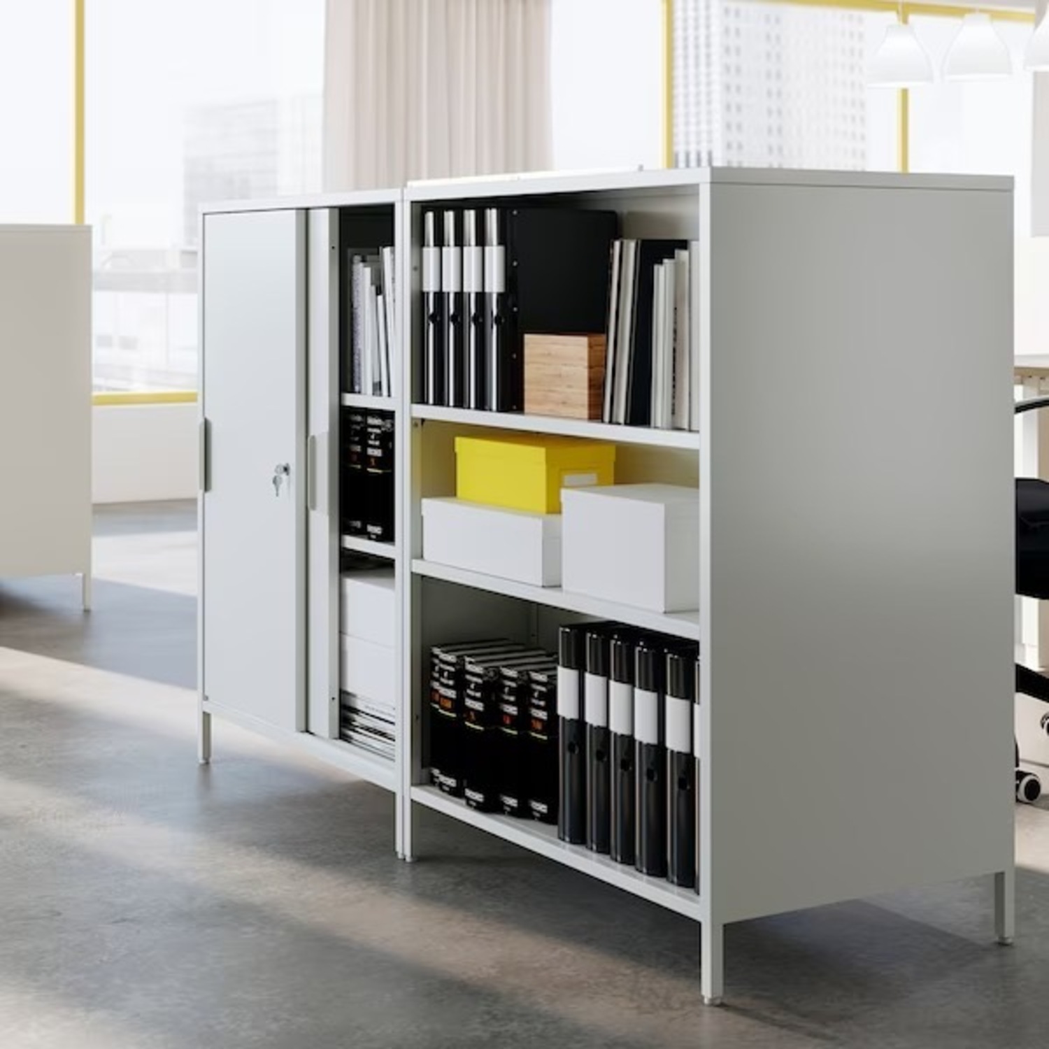 IKEA Trotten Minimalistic Metal Cabinet - image-3
