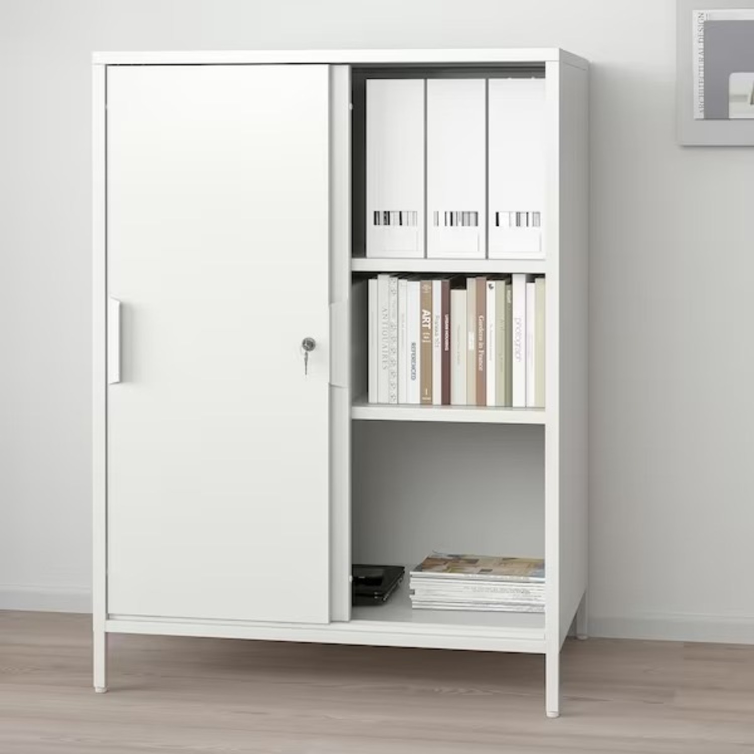 IKEA Trotten Minimalistic Metal Cabinet - image-4