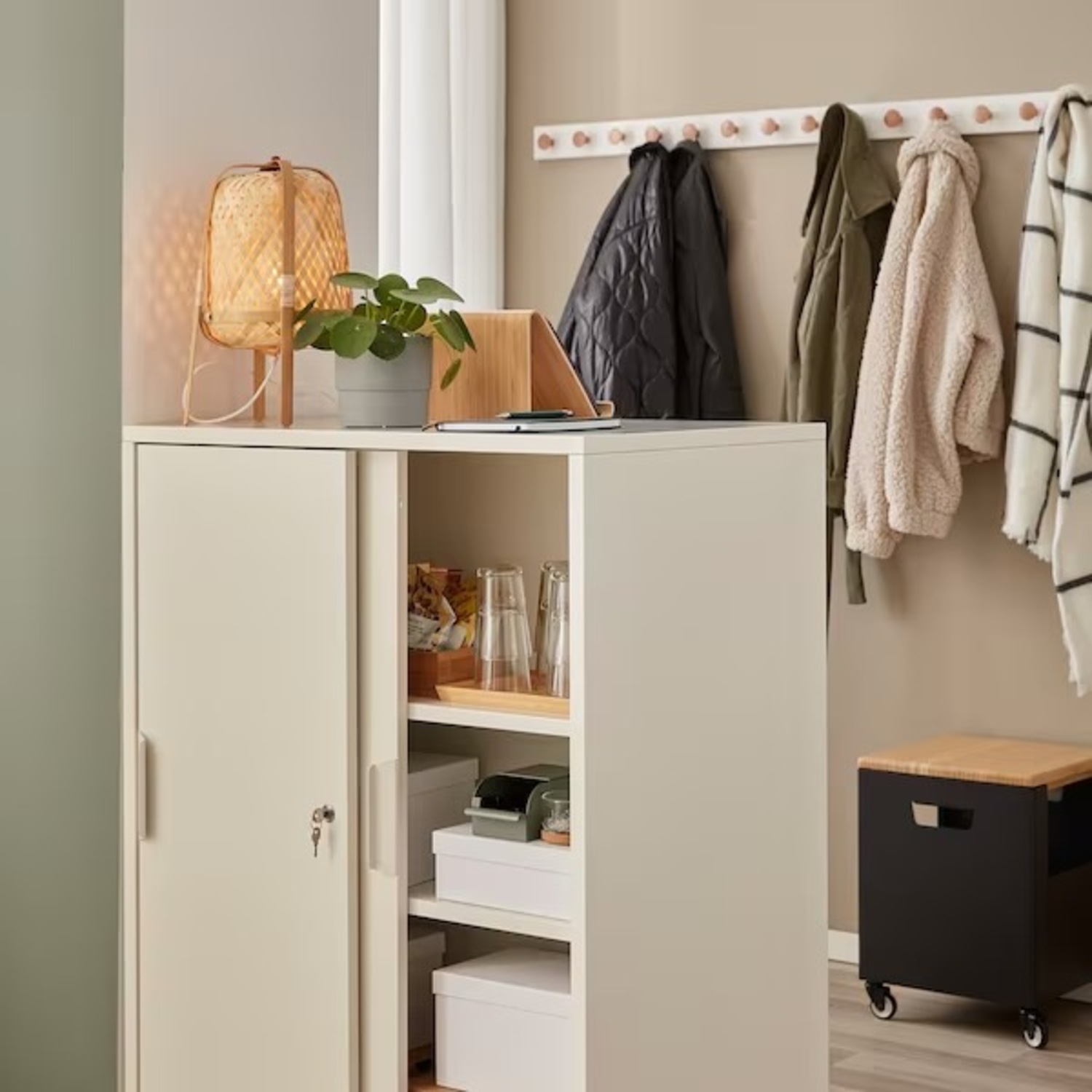 IKEA Trotten Minimalistic Metal Cabinet - image-2