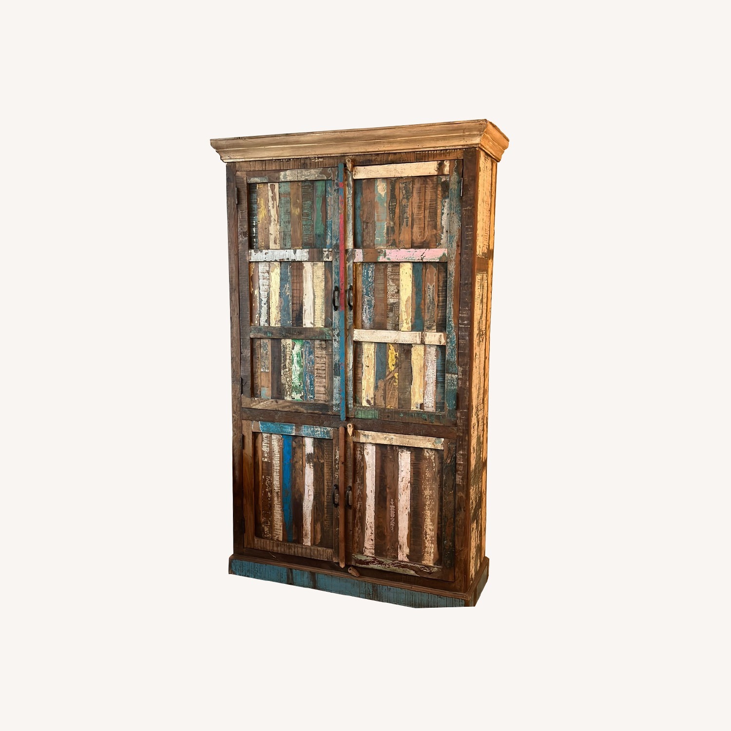 Reclaimed Solid Wood Cabinet - image-4