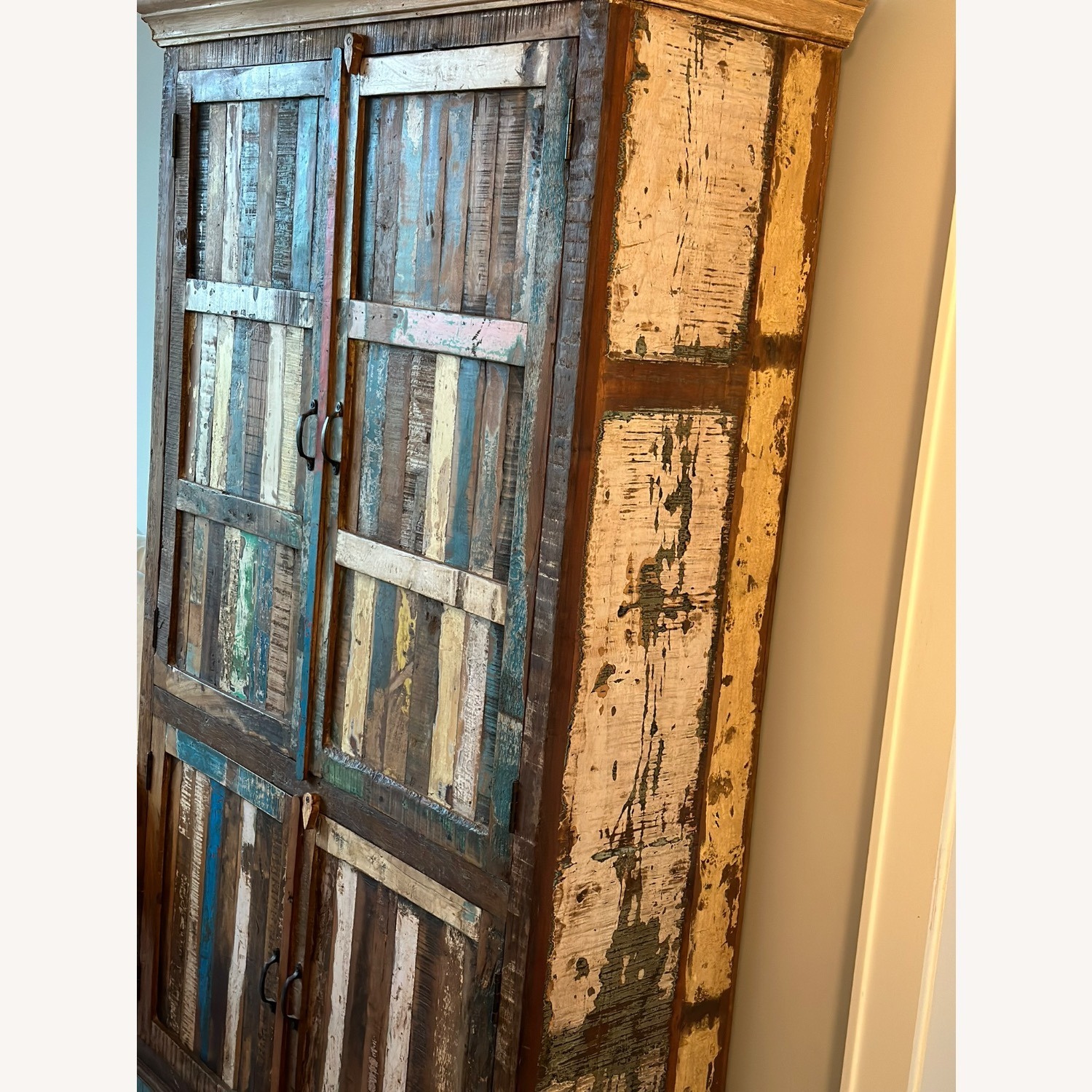Reclaimed Solid Wood Cabinet - image-3
