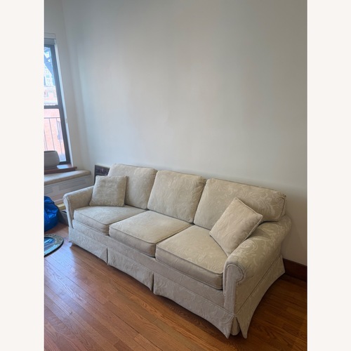 Used  Castro Convertible Queen Sleeper Sofa Cream for sale on AptDeco
