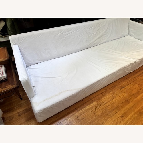 Used Restoration Hardware Cloud White 2 Seater Sofa (9') for sale on AptDeco