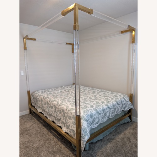 Used Anthropologie Oscarine Queen Bed for sale on AptDeco