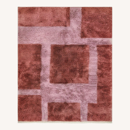 Used Handmade Geometric Beni Ourain Rug for sale on AptDeco